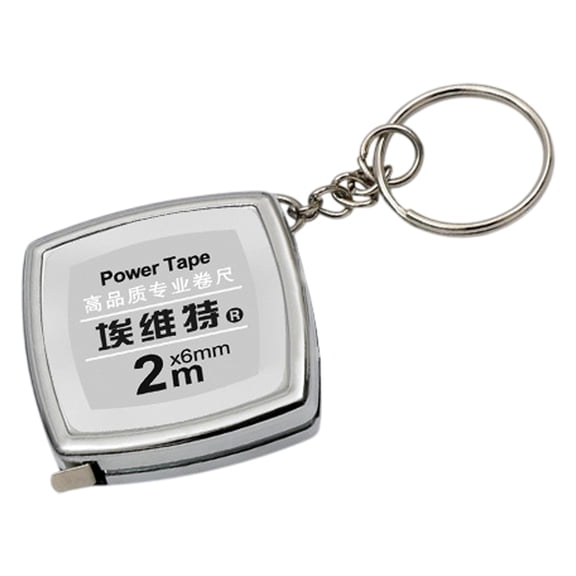 2m Small Tape Measure with Steel Cut Hand 2m Steel Tape Measure Simple Use for Measurements in Various Setting