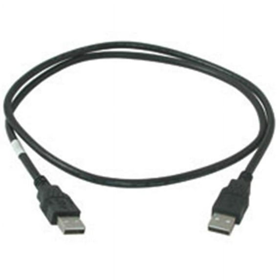 2m USB A MALE to A MALE CABLE - BLACK