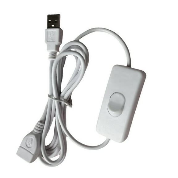 USB Extension Cable 2m USB Male to Female Cable with for Data Transfer and Power Supply for USB Headsets,