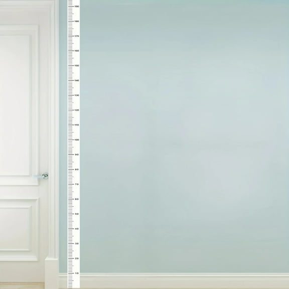 2m Wall Height Measurement Card - Modern Style, Durable PC Material, Writeable & Removable, Accurate 2m Per Sheet|Wall Decor