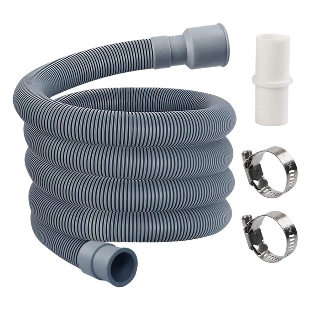2m Washing Machine Dishwasher Drain Waste Hose Waste Water Outlet Expel 2m-washing-machine-dishwasher-drain-waste-hose-waste-water-outlet-expel