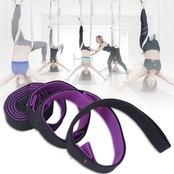 2m Yoga Stretch Belt Rope Increase Flexibility Leg Training Bands Strap for Exercise Fitness Gym, Training Stretch Strap