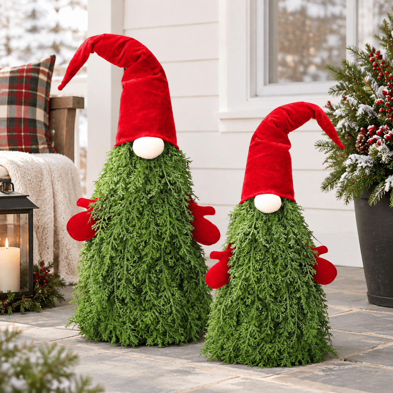 2mas Topiary Tree Decor 26 & 22 Inch - Walmart.com