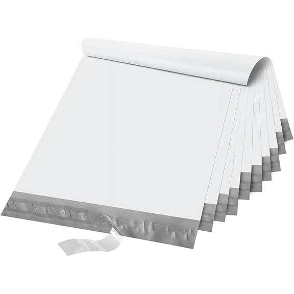 2mil Lightweight Poly Mailers - 24x24" - 25 pack, Creative American Home