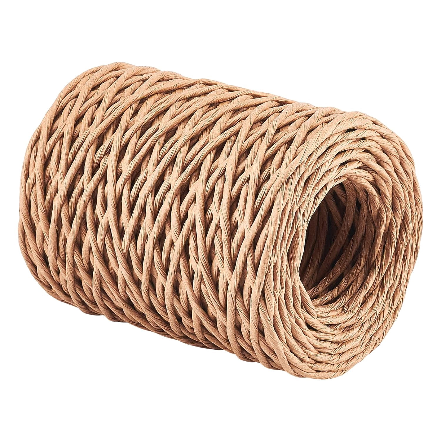 Stems Rope 2mm 164ft(50m) Floral Iron Bind Stem Wire Paper Wrapped Rattan Rope ...