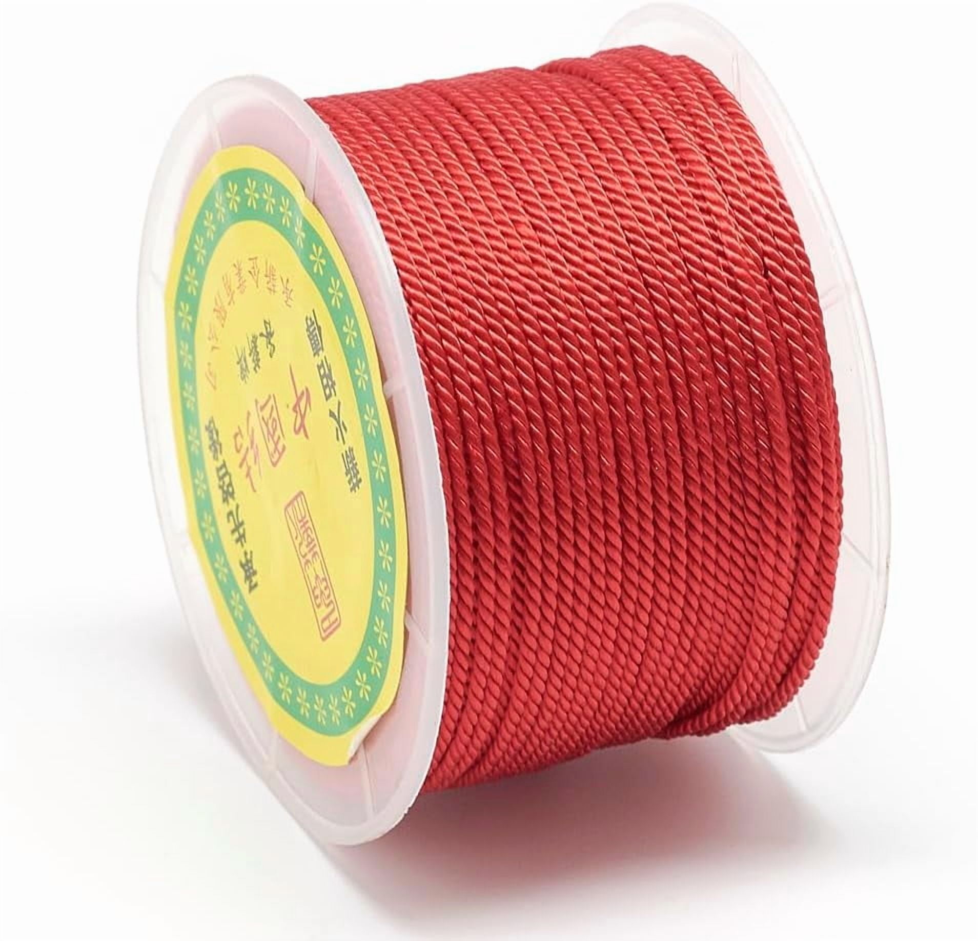 2mm 54Yards Red Rope Cord forSewing Crafting Xmas Thread String ...