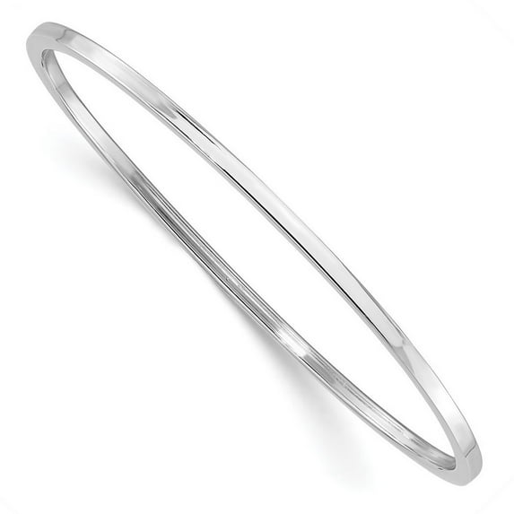 2mm 925 Sterling Silver Slip on Flat edge Flat back Just Like Mommy Polished Slip on Childs Cuff Stackable Bangle Bracel