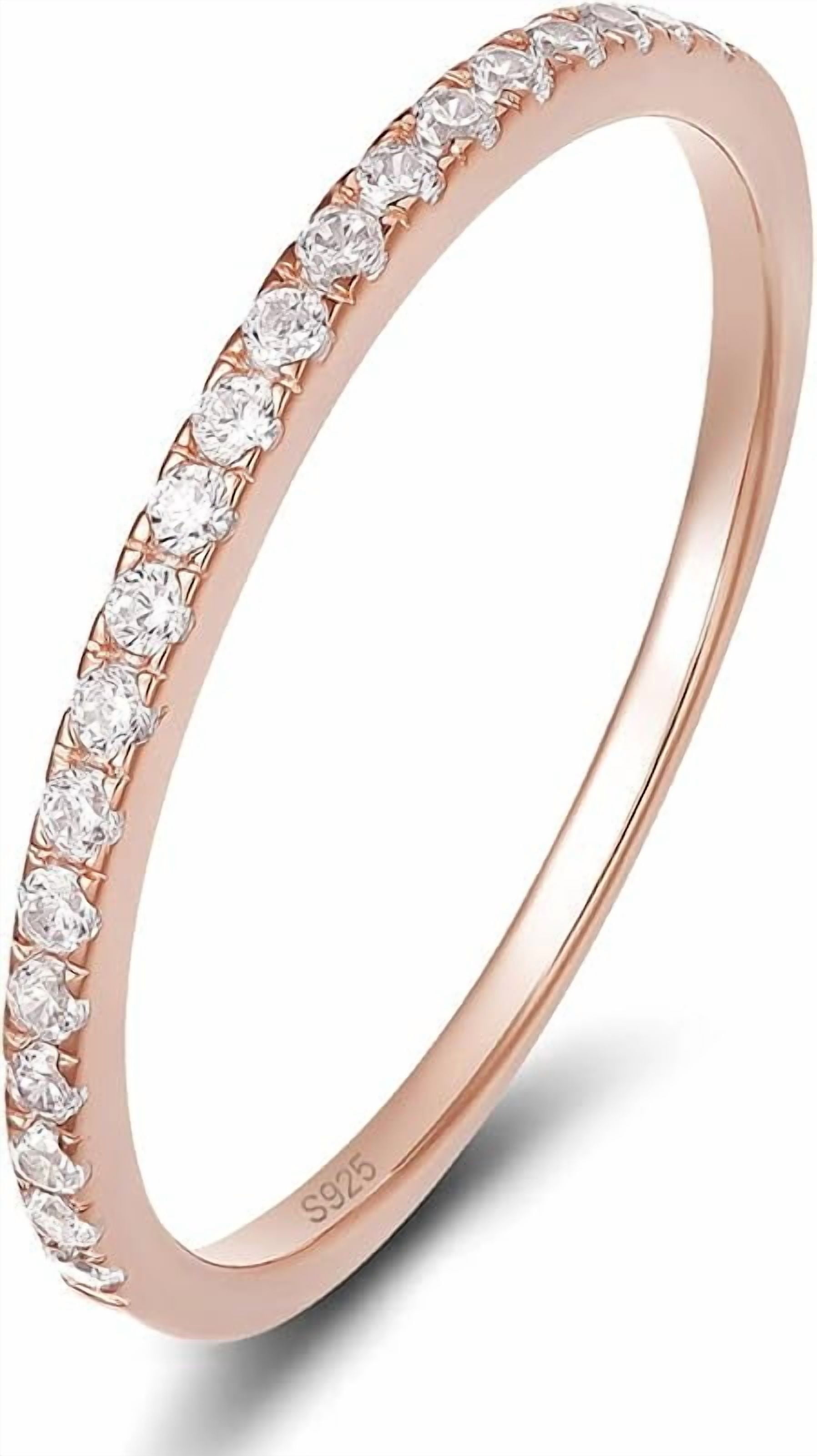 Dylam nuovo arrivo 2024 S925 argento Sterling impilamento eternità taglio ovale