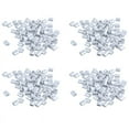 thumbnail image 1 of 2mm Aluminum Double Wire Rope Clamp Clip Sleeve 320 Pcs,320 x Wire Rope Aluminium Sleeve,Silver, 1 of 8