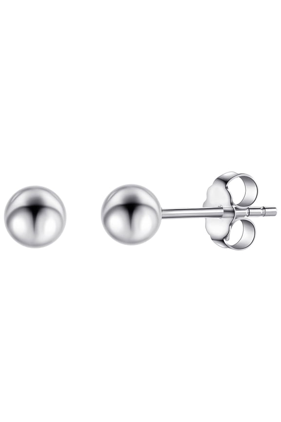 2mm Ball Stud Earrings for Women 316L Surgical Steel