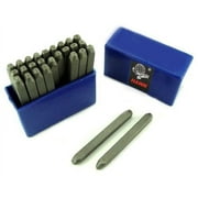 2mm Capital Letter A-Z Punch Stamp Set Metal Steel Gold Silver Stamping 27 Pc !