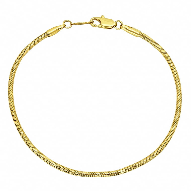 Diamond cut clearance snake chain