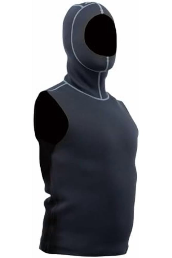 2mm Hooded Vest Side Zip XL$$Sport & Recreation Other