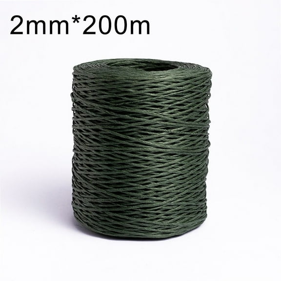 2mm Paper Covered Wire 200m for Crafting Artificial Flowers and Home Decor