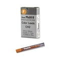 thumbnail image 1 of 2mm Pentel Multi 8 Color Pencil Lead Set 12 Tubes Refill, CH2 Black Peach Violet Green Yellow Red Pink SkyBlue LightGreen Orange Blue Brown, 1 of 1