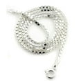 thumbnail image 1 of 2mm Sterling Silver Box Chain Italian Necklace, 1 of 1
