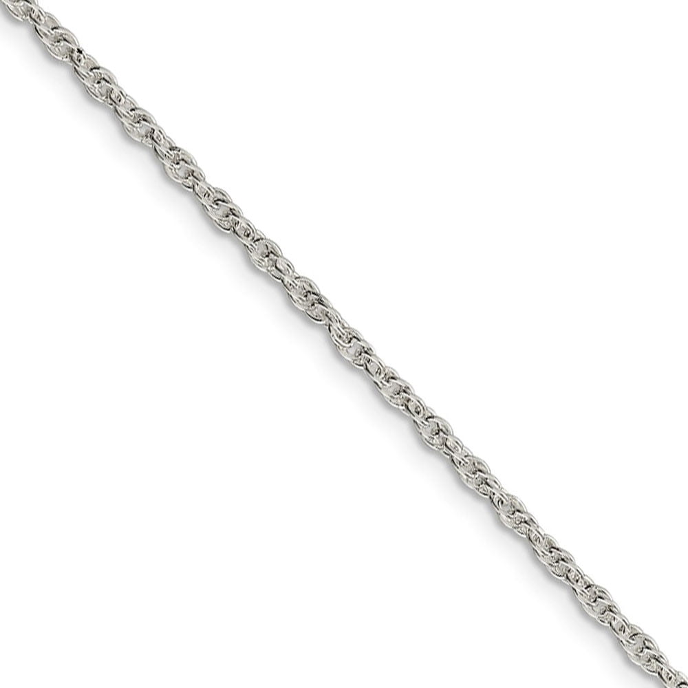 1-500 Feet, Sterling Silver Chain, Necklace Chain Bulk / 2.1 Mm