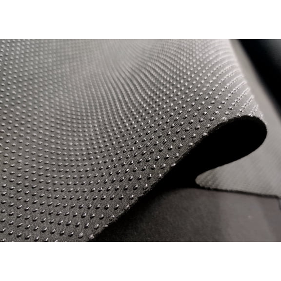 2mm Super Grip Black Neoprene Fabric, Scuba Wetsuit Material, Fabric For Sewing, Thin Foam Rubber Sheets (Super Grip, 1' x 2')