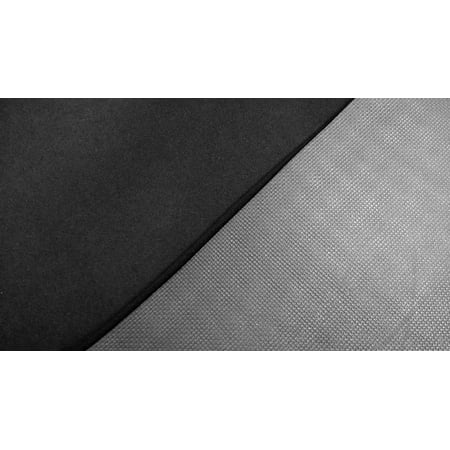 2mm Textured Rubber Neoprene Fabric, Stretch Scuba Fabric, Aquatic Wetsuit Material, Nylon Fabric w/ Mesh Skin Textured Rubber on Reverse, Medical / Marine Grade (Black, 2' x 4')