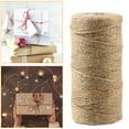 thumbnail image 1 of 2mm Thin Craft String, 328 Ft Natural Cotton Rope for Gardening, Tying, Gift Wrapping, Packing, Christmas Decorations, Handmade Art, and Home Decoration Projects, Continuous 1 Roll, 1 of 3