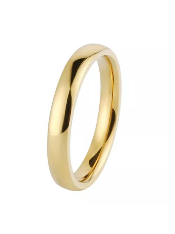 2mm Titanium Steel Bands Silver/Gold/Rose Gold/Multi-color Wedding Rings Sz 4-11