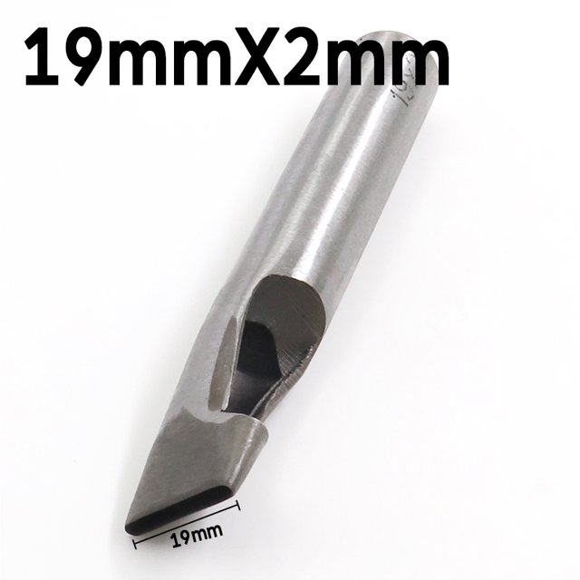 2mm width Leather Hole Punch Oval Angle Spacing Belt Punching Tools DIY