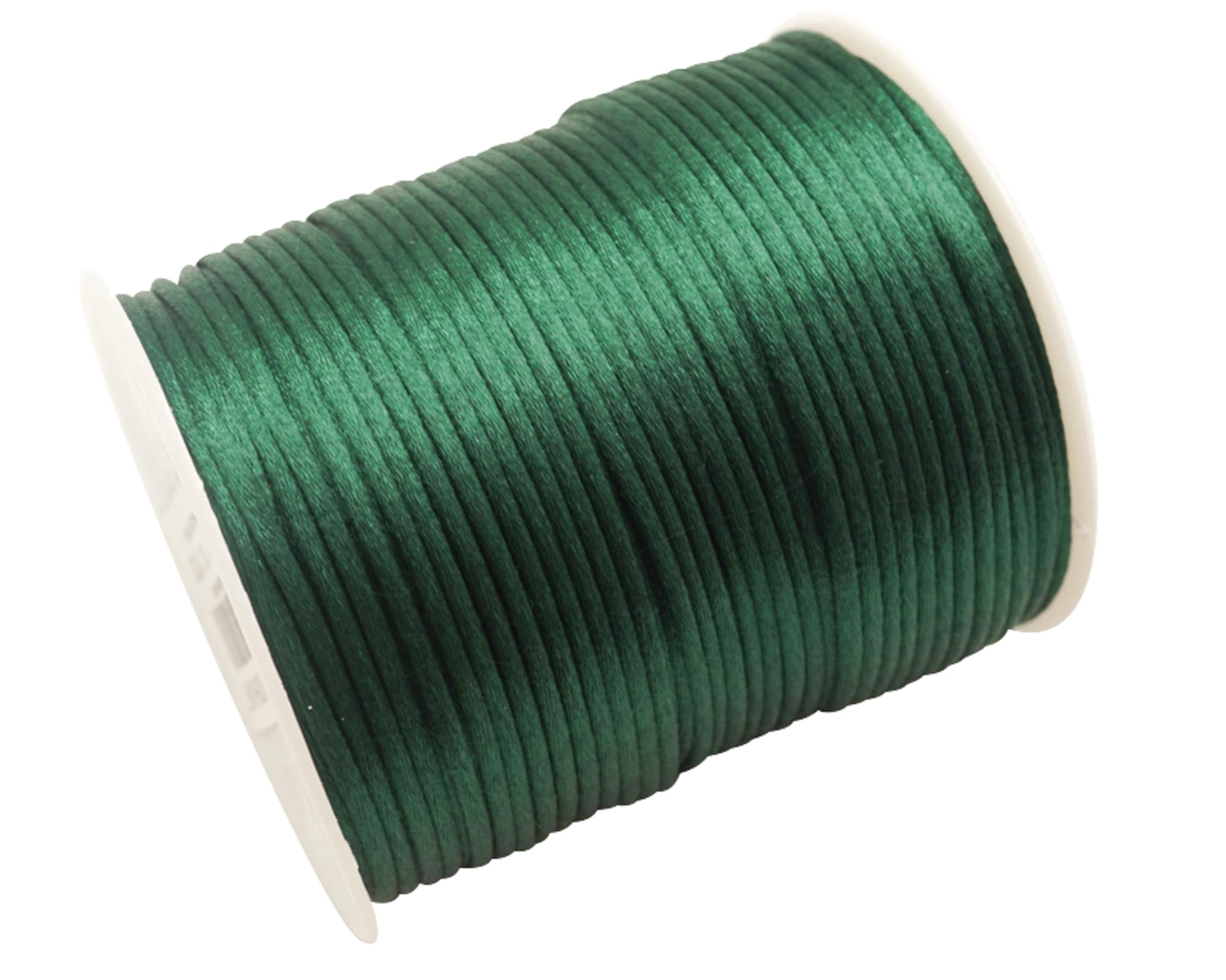 Simplicity Rattail Trim 2mm x 100 Yard Rattail Satin Trim Beading Cord Jewelry Making Arts and ...