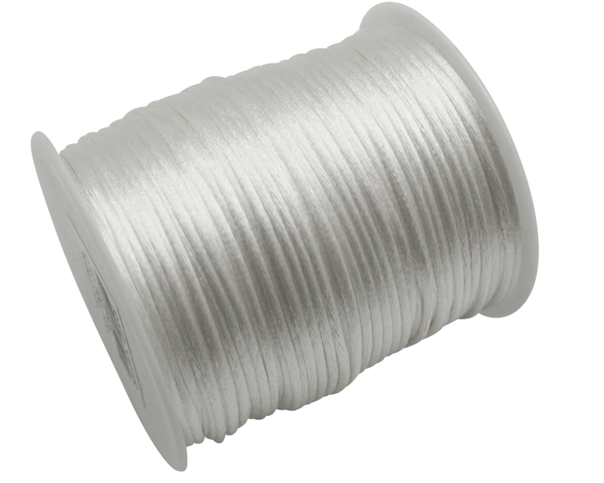 Simplicity Rattail Trim 2mm x 100 Yard Rattail Satin Trim Beading Cord Jewelry Making Arts and ...
