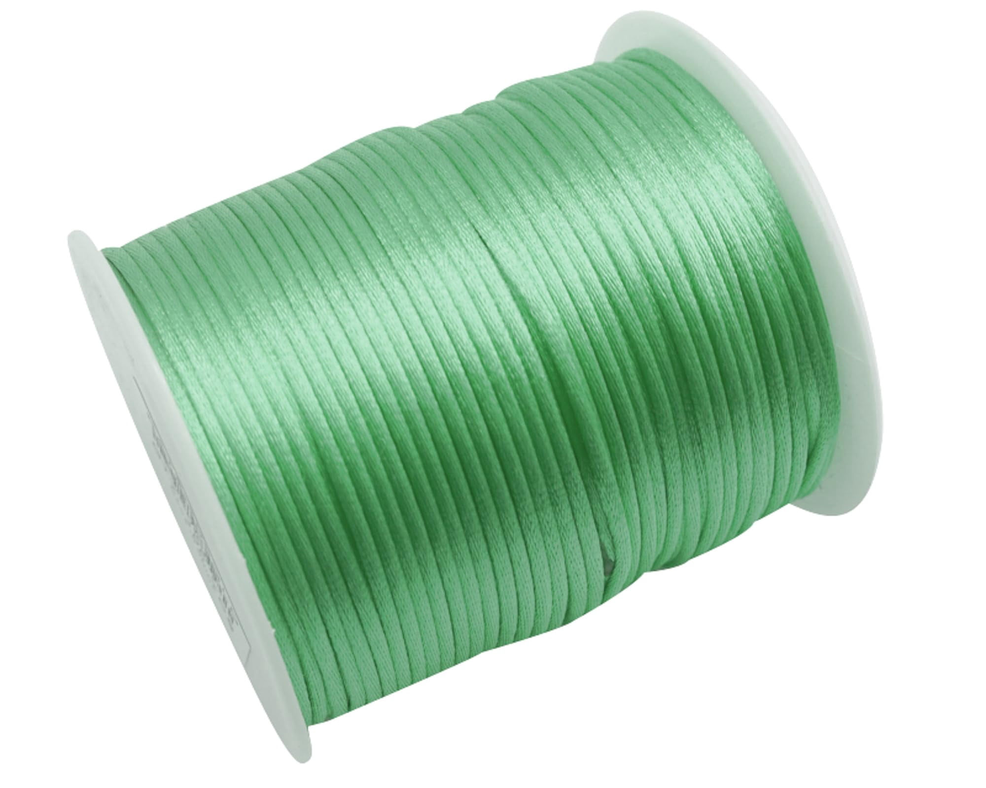 Simplicity Rattail Trim 2mm x 100 Yard Rattail Satin Trim Beading Cord Jewelry Making Arts and ...