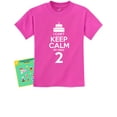 thumbnail image 1 of 2nd Birthday Shirt Boy Girl Two 2 Year Old Gifts Bday Shirts for Toddler Kids 2T Pink, 1 of 6