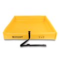 thumbnail image 1 of 2nd Containment - Folding Foam Wall Berm - 5’ x 5’ - Yellow PVC - MADE IN U.S.A, 1 of 4