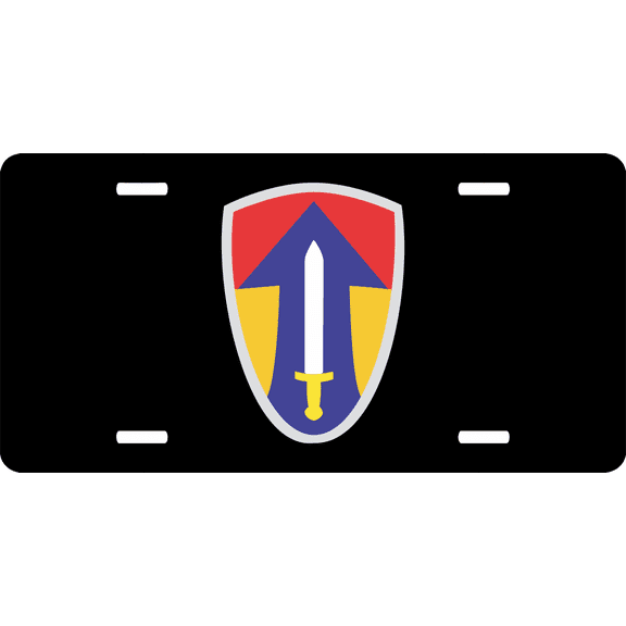 2nd Field Force Vietnam License Plate