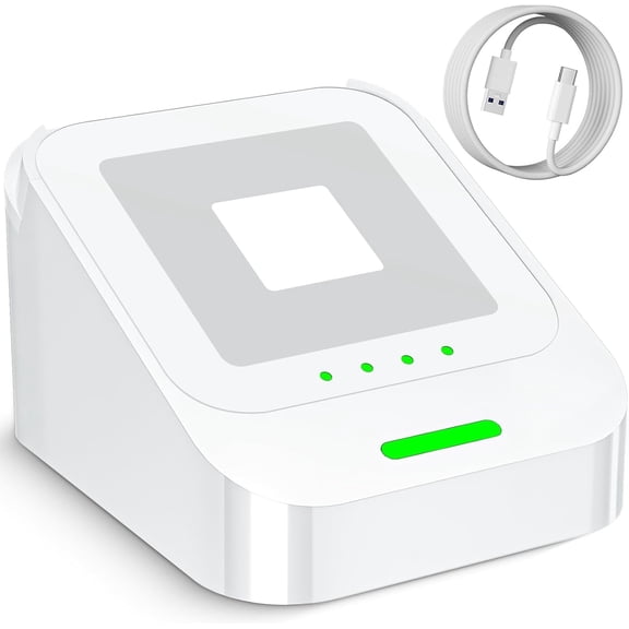 2nd-Gen Square Card Reader Stand for Square Reader Dock 2nd Generation & POS System - Reader Holder with Detachable USB-C Port (No Reader Included)