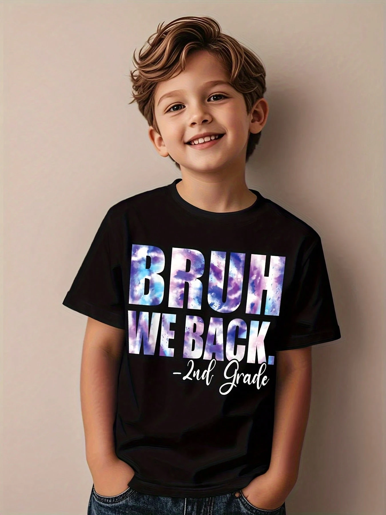 2nd-grade-bruh-we-back-humorous-graphic-t-shirt-for-kids-street
