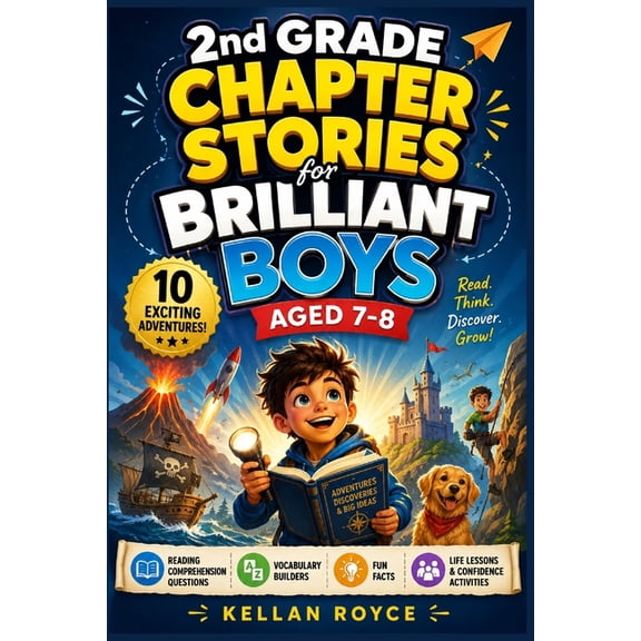 2nd Grade Chapter Stories for Brilliant Boys Aged 7-8: A Fun Second Grade Chapter Book Packed with Exciting Adventures, , (Paperback)