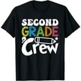 thumbnail image 1 of 2nd Grade Crew Second Grade School Crew Teacher Student Kids T-Shirt, 1 of 2
