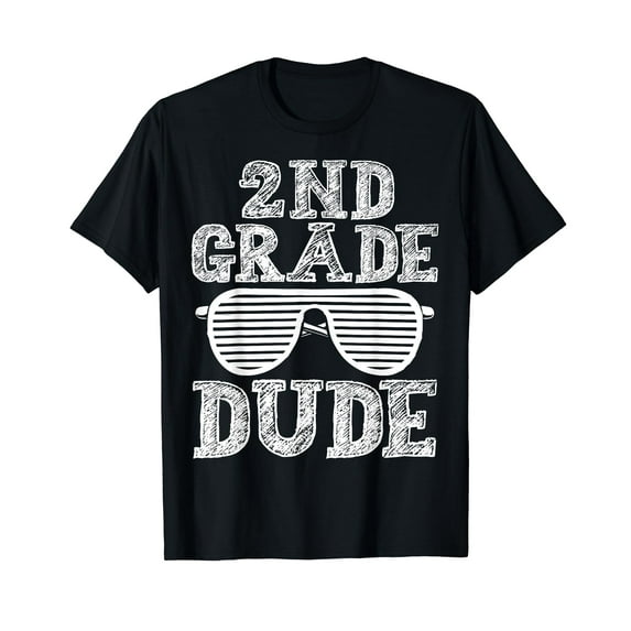 2nd Grade Dude 2nd Grade Back To School Boys Kids Gifts T-Shirt