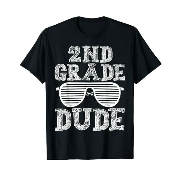 2nd Grade Dude 2nd Grade Back To School Boys Kids Gifts T-Shirt