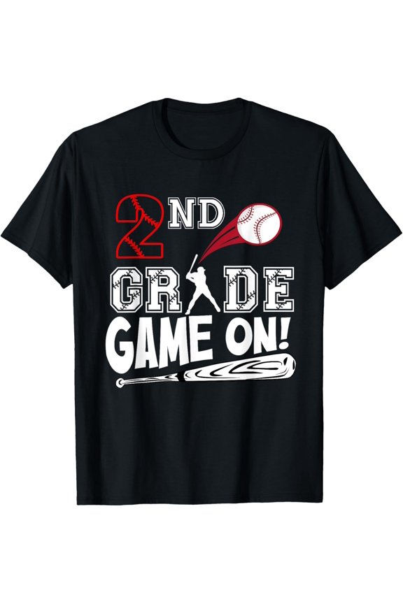 2nd Grade Game On First Day of School Vintage Funny Gifts For Men Woman T-shirt