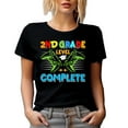 thumbnail image 1 of 2nd Grade Level Complete - School Student Graduation, Black T-Shirt, 2XL, 1 of 5