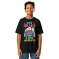 thumbnail image 1 of 2nd Grade Level Unlocked First Day Back To School Students Youth classic tee (Black, XS), 1 of 3