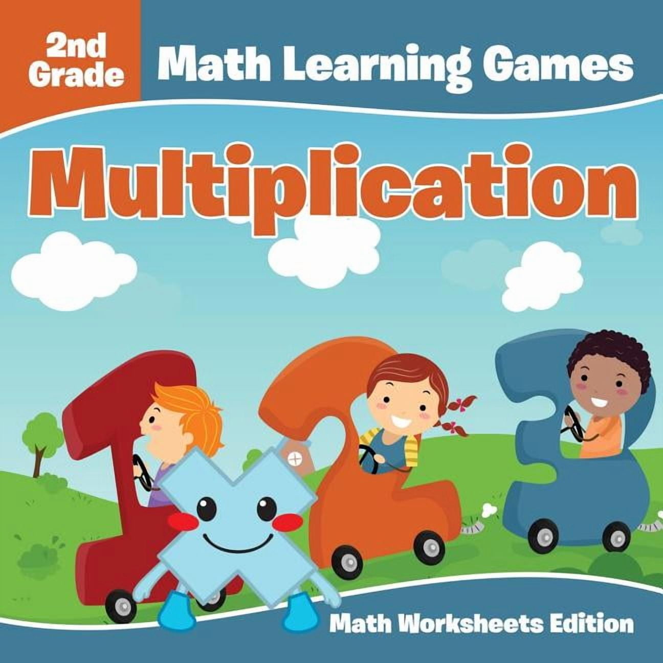 BABY PROFESSOR 2nd Grade Math Learning Games: Multiplication Math Worksheets Edition (Paperback)