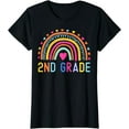thumbnail image 1 of 2nd Grade Rainbow Girl Boys Teacher Hello Second Grade Squad T-Shirt, 1 of 3