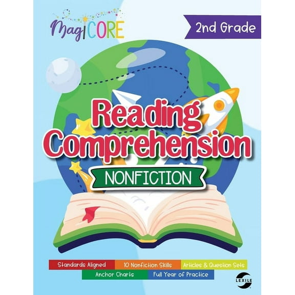 2nd Grade Reading Comprehension Nonfiction, (Paperback)