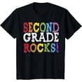 thumbnail image 1 of 2nd Grade Rocks Squad Second Team Teacher Back to School T-Shirt, 1 of 3