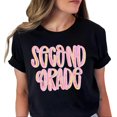 2nd Grade Teacher, Second Grade Teacher Unisex Comfort Tee T Shirt