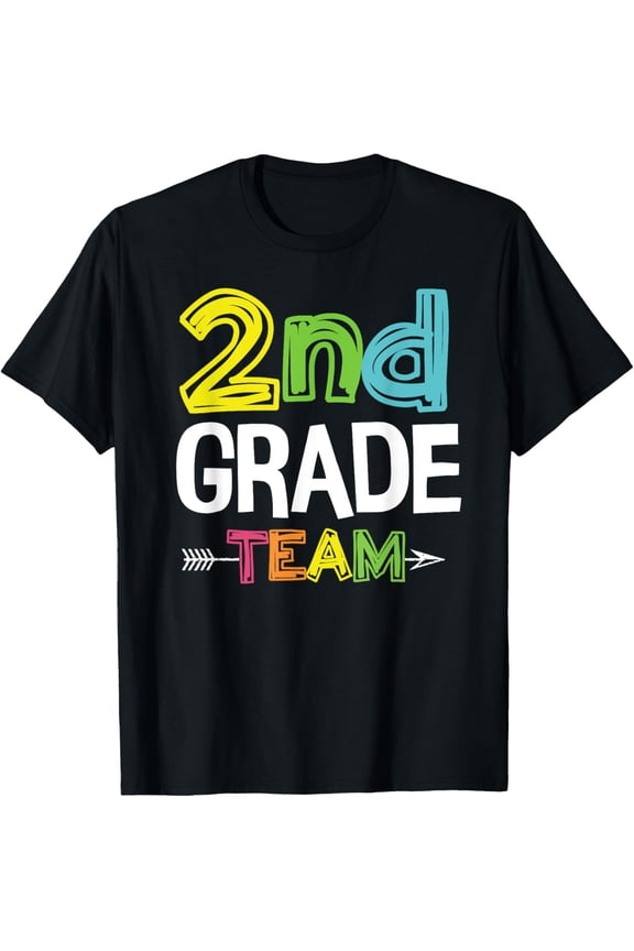 2nd Grade Team T-shirt 2nd Grade Squad Teacher Gifts T-Shirt