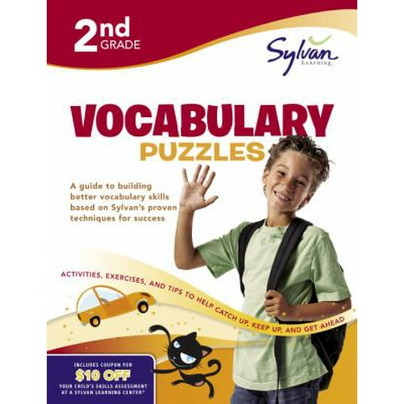 Pre-Owned 2nd Grade Vocabulary Puzzles (Paperback) 037543027X 9780375430275