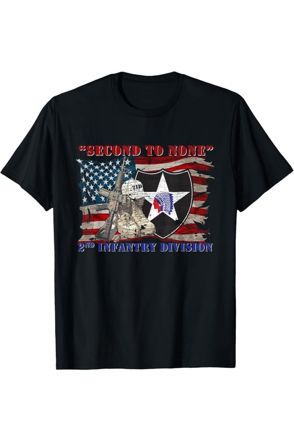 2nd Infantry Division 2nd ID 2ID Camp Humphreys Indianhead T-Shirt