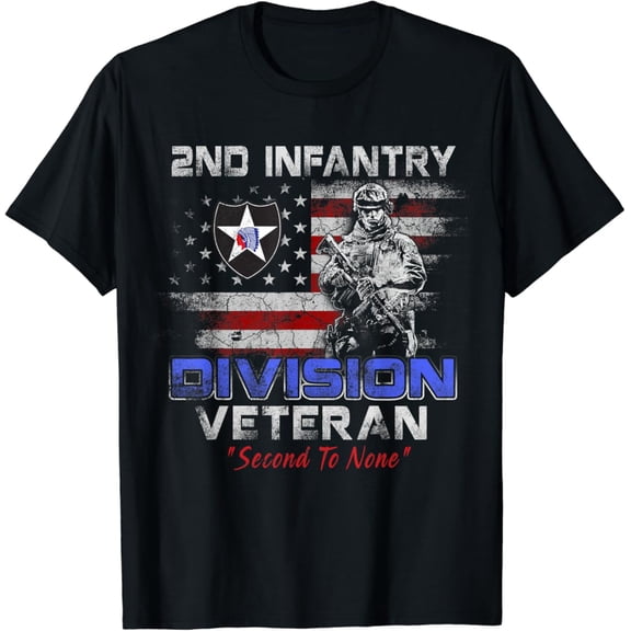 2nd Infantry Division Second To None US Military T-Shirt